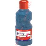 GIOTTO GLITTER FLACONE TEMPERA PRONTA ML. 250 CIANO